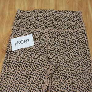 ANTHROPOLOGIE All Fenix Cheetah Sandy Leggings Size M Animal Print Leopard Pants